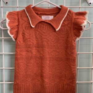 Size 8 - Orange Sweater Shirt