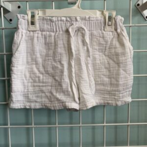 Size 8 - White Muslin Short