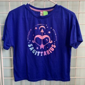 Size 12/14 - Blue Sagittarius PJ Shirt (no bottom)