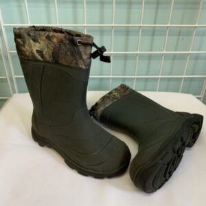 Boots - Size 03 Youth, Grey/Green Kamik