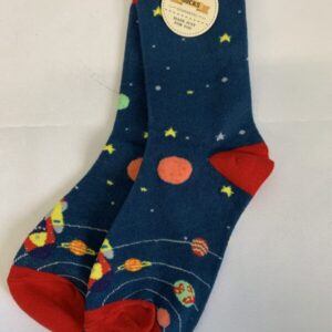 Gear: Youth - Blue/Red Planets Sock (New)