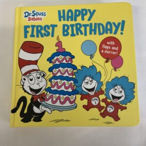 Board Book - Dr Seuss - Happy First Birthday! (Flaps & Mirror)