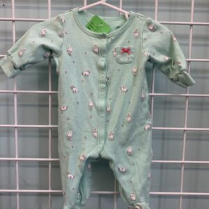 Size 03 Month - Green Bunny Sleeper