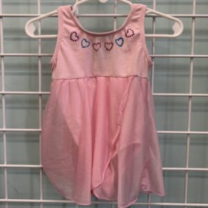 Size 3T - Pink Heart Leotard