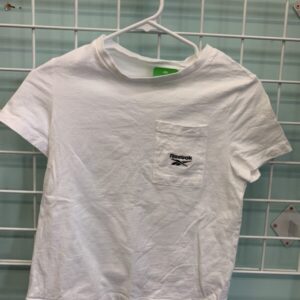 Size 8 - White Reebok Shirt