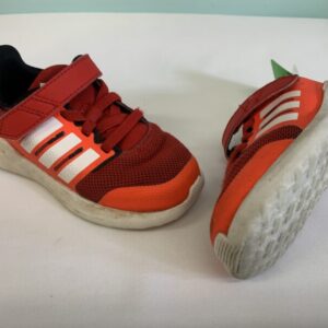 Shoes - Size 06 Toddler, Orange Adidas Tennis Shoe