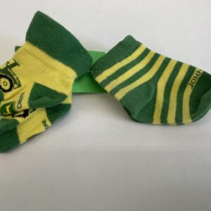 Socks - Infant - 00-03 Month, Green/Yellow John Deere 2 Pack