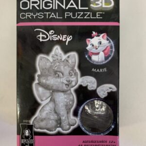 Puzzle: BePuzzled Crystal 3D Puzzle - Disney Marie (New)