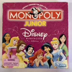 Game:  Monopoly Jr. Disney Princess