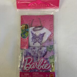 Toy - Barbie Outfit - Purple Butterfly (New)