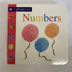 Board Book - Alphaprints, Numbers