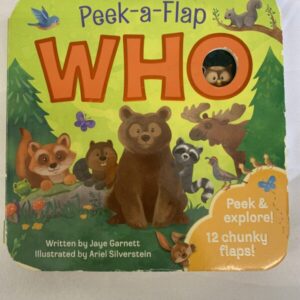 Board Book - Peek-a-Flap Who