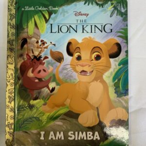 Picture Book - Little Golden, Disney - Lion King, I Am Simba