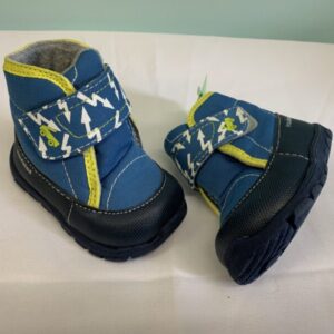 Boots - Size 04 Infant, Blue/Yellow See Kai Run