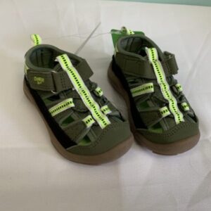 Sandal - Size 05 Toddler, Green Oshkosh (New)