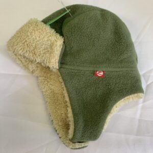 Winter Hat - Infant, 18 Month, Green/Cream Zutano