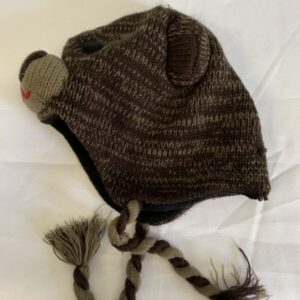 Winter Hat - Youth M/L, Brown Bear