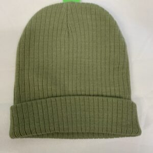 Winter Hat - Youth OSFM, Green Beanie