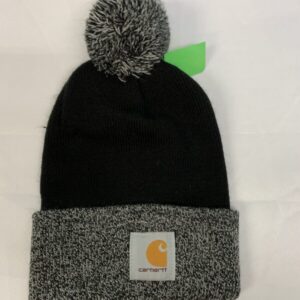 Winter Hat - Youth OSFM, Black/Grey Carhartt