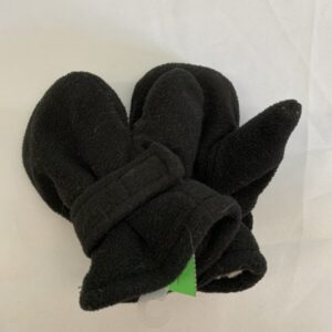 Gear: Toddler, Black Fleece Mitten