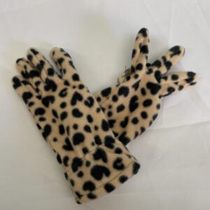 Gear: Youth, Brown/Black Fleece Glove