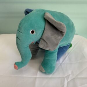 Toy:  Blue Eric Carle Elephant
