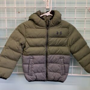 Size 5 - Green/Grey Under Armour Jacket