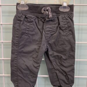 Size 06/09 Month - Grey Canvas Jogger Pant