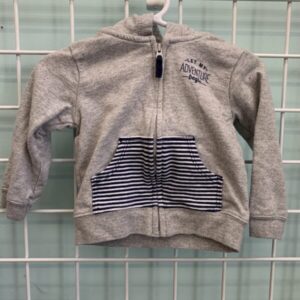 Size 12 Month - Grey Adventure Sweatshirt
