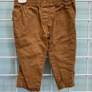 Size 12 Month - Brown Canvas Pant