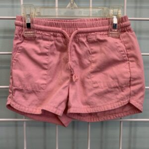 Size 2T - Pink Canvas Short