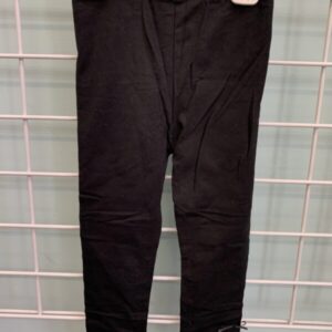 Size 3T - Black Ruffle Bow Legging