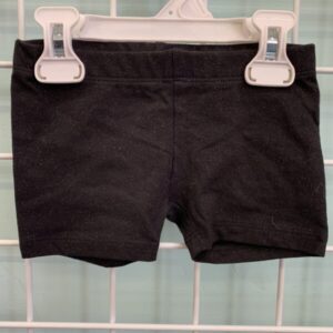 Size 3T - Black Sparkle Cartwheel Short