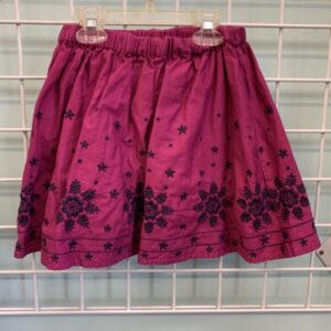 Size 6 - Purple/Blue Tea Skirt