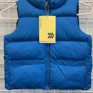 Size 6/7 - Blue Puffy Vest (New)