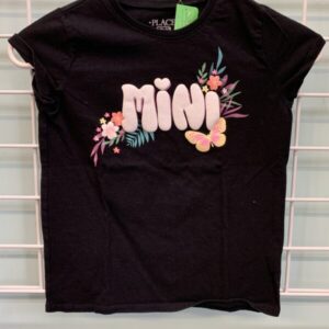 Size 7/8 - Black Mini Shirt