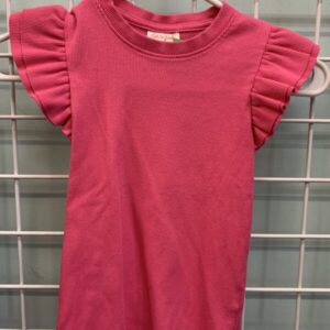 Size 8 - Pink Ruffle Shirt