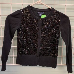 Size 8 - Black Sequin Gap Sweater