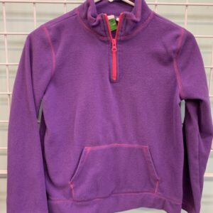 Size 10/12 - Purple Fleece Sweatshirt