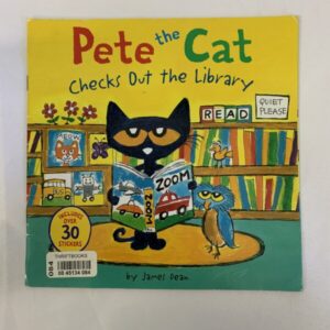 Picture Book - Pete the Cat, Checks Out the Library