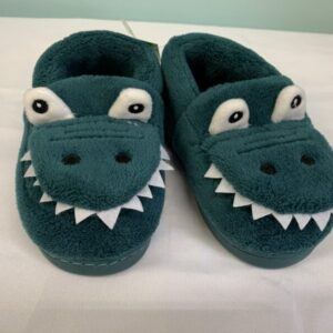 Slipper - Size 07/08 Toddler, Blue Gator