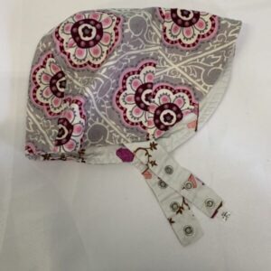 Hat - Infant - 00-03 Month, Grey/Cream UB2 ReversibleBonnet