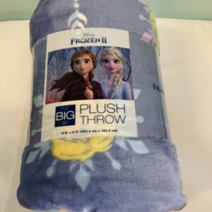 Blanket: Blue Frozen 2 Big One Plush Throw (New)