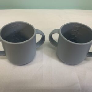 Gear: Grey Silicone Cup Set