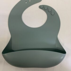 Gear: Grey Silicone Bib