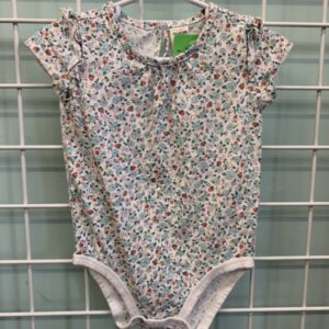 Size 24 Month - White Floral Onesie