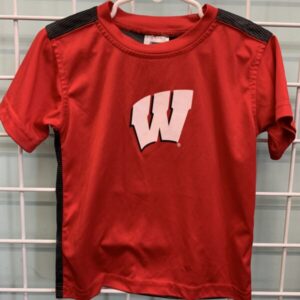 Size 3T - Red WI Badgers Shirt
