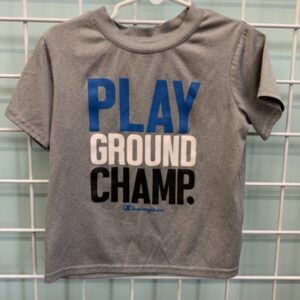 Size 3T - Grey Play Ground Champ Shirt