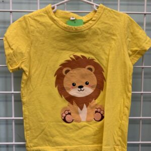 Size 3T - Yellow Lion Shirt