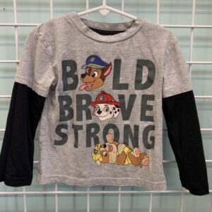 Size 3T - Grey Paw Patrol Shirt